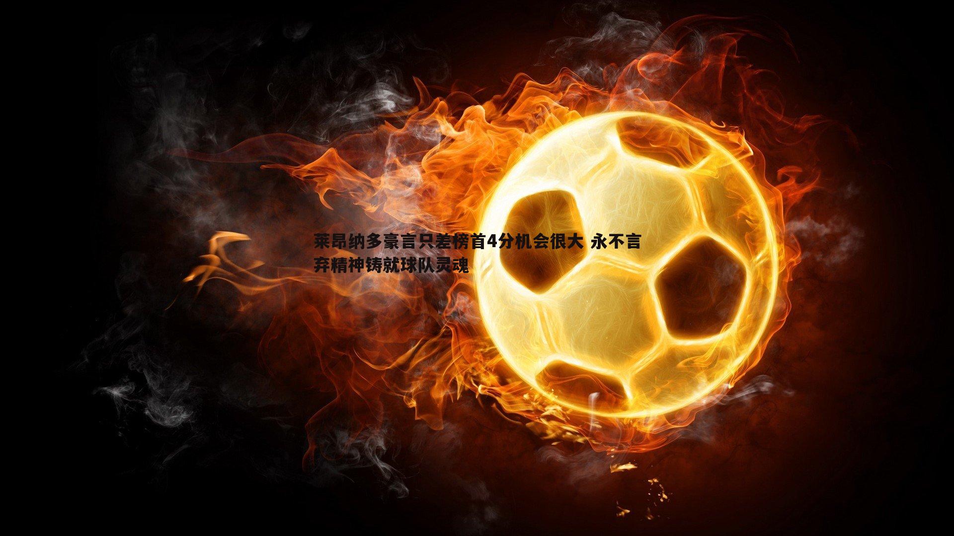 三亿体育官网-莱昂纳多豪言只差榜首4分机会很大 永不言弃精神铸就球队灵魂